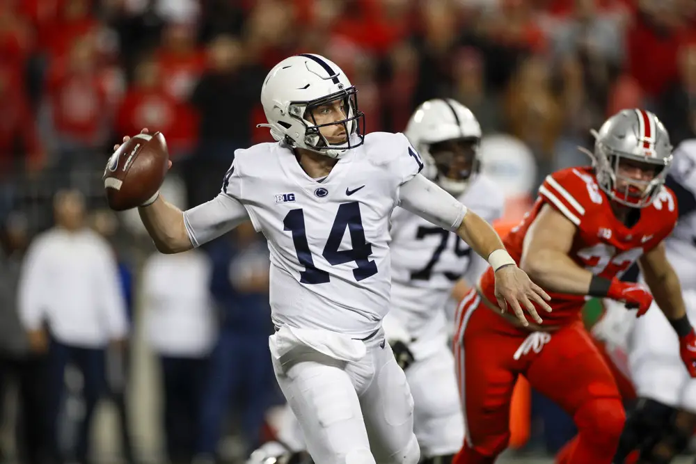 Sean Clifford Signature Performance Leads Penn State Football to Blowout Rose Bowl win