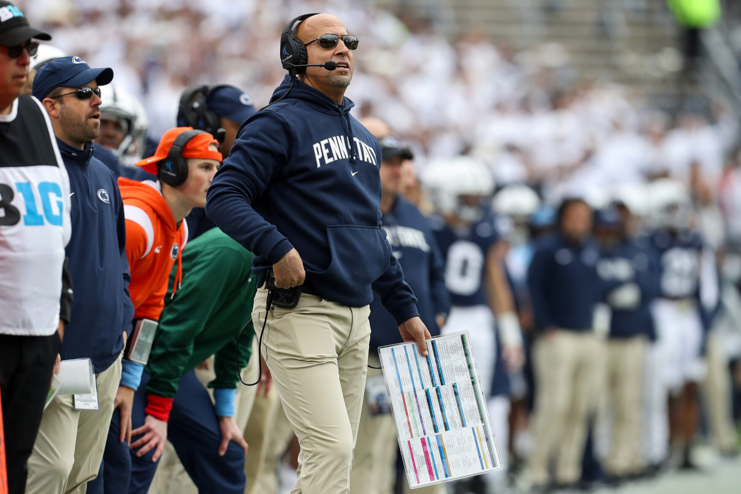 Penn State Football Hoping to Rotate Into Perfect Lineup | James Franklin Takeaways