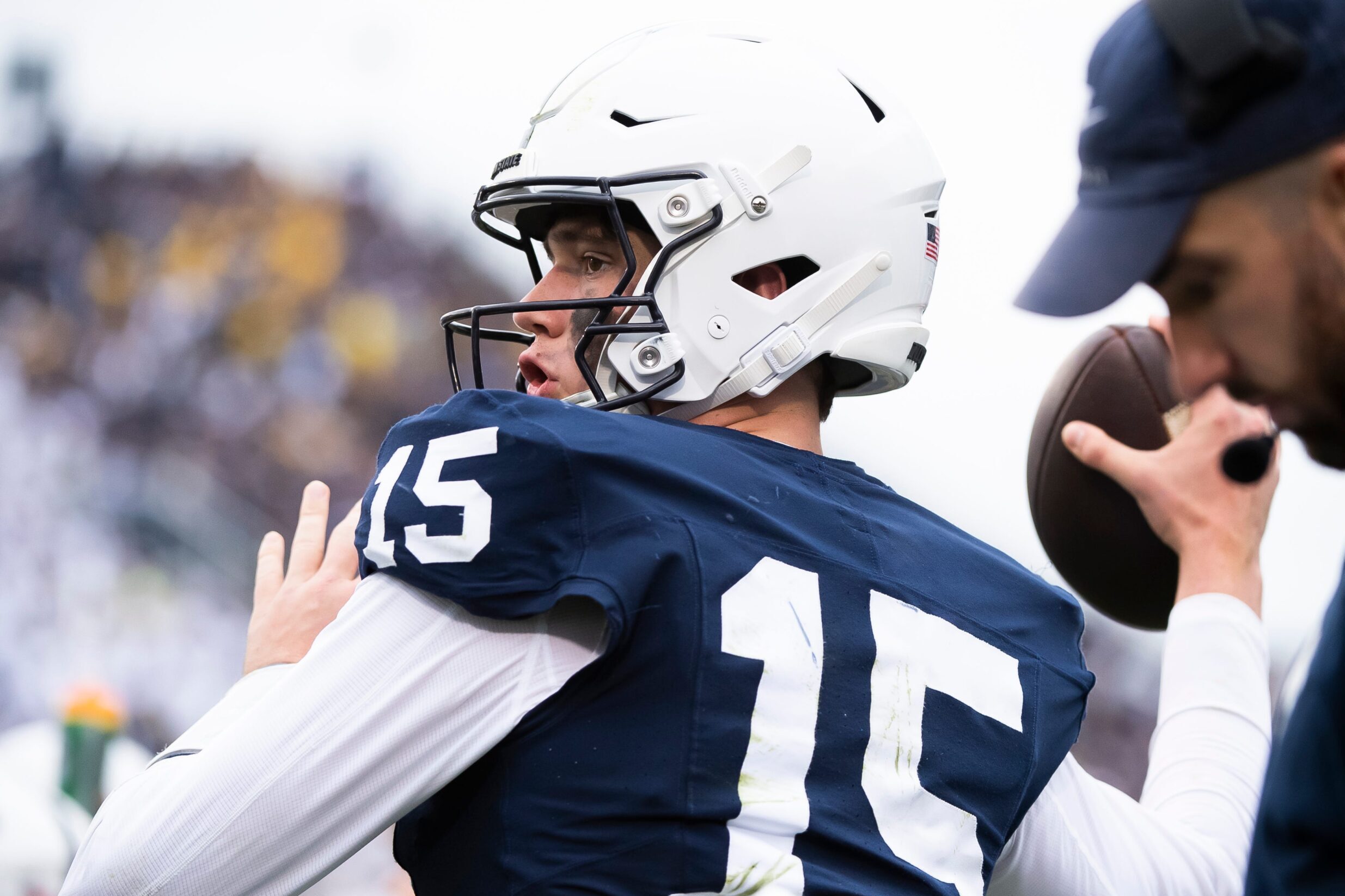 Where does Mel Kiper Jr rank Penn State’s Drew Allar among NFL Draft Eligible QBs?