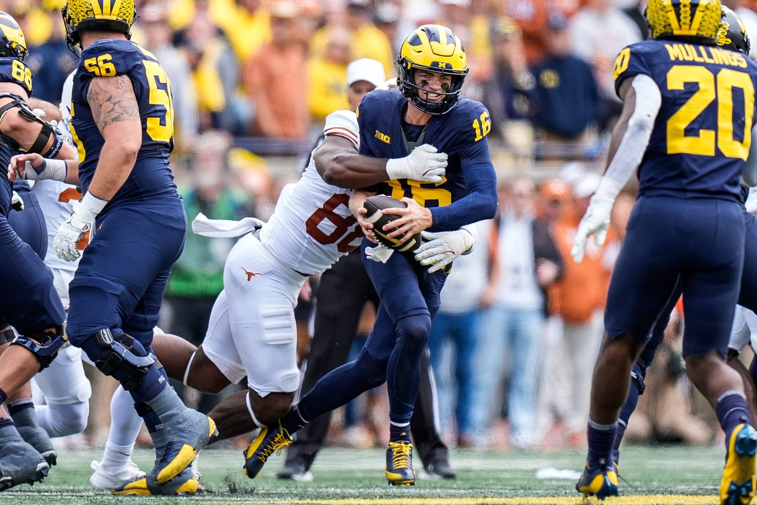 Big Ten Week 2: Chaos as Michigan Gets Blown Out, Penn State Survives Scare