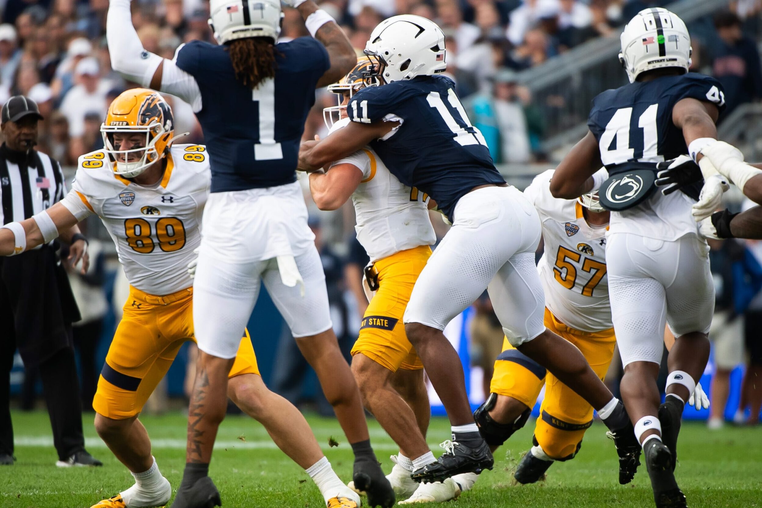 Penn State Football Stock Report: Tyler Warren Dominates, Abdul Carter Gets On The Board