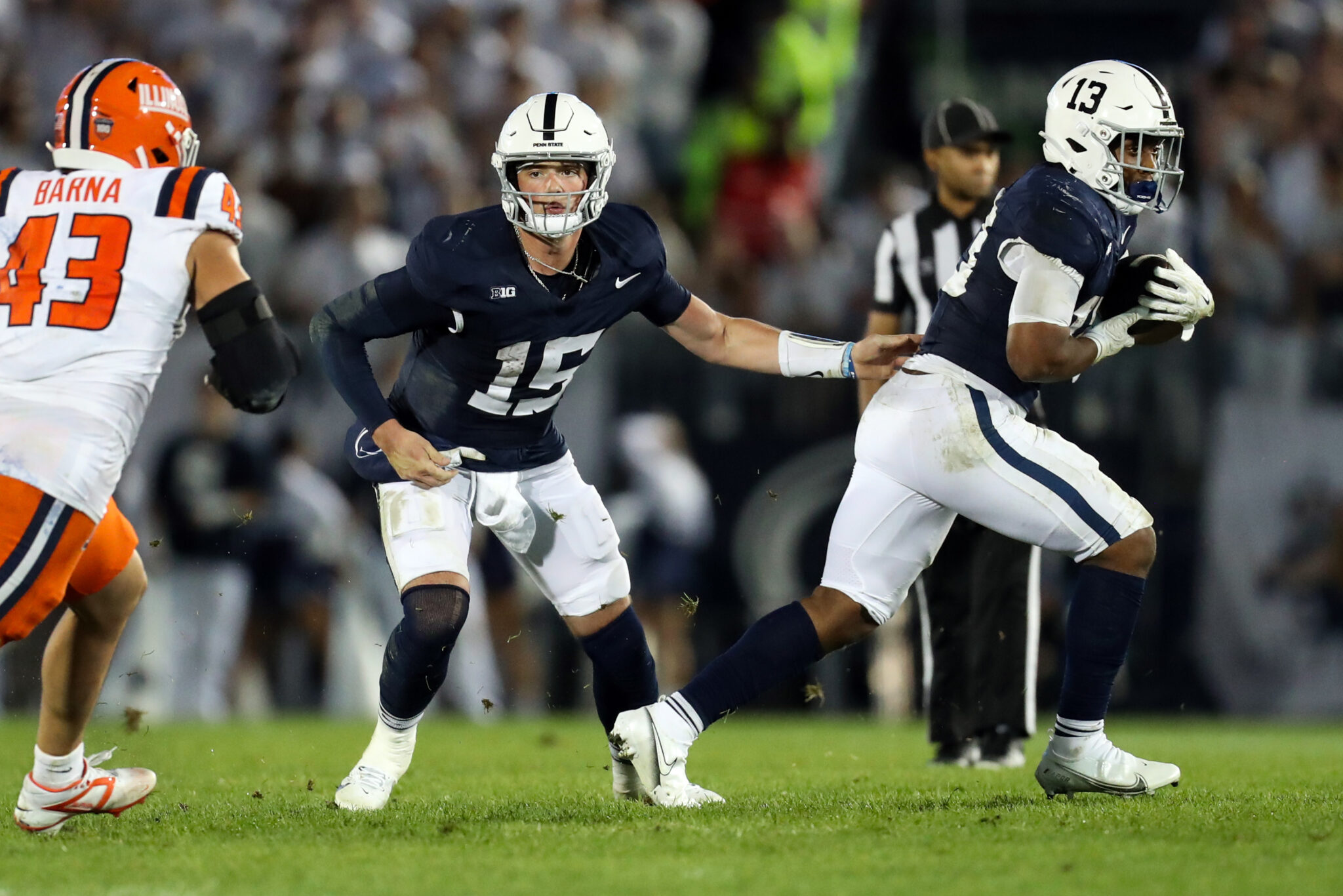 Drew Allar Report Card vs. Illinois Penn State QB Comes Back to Earth