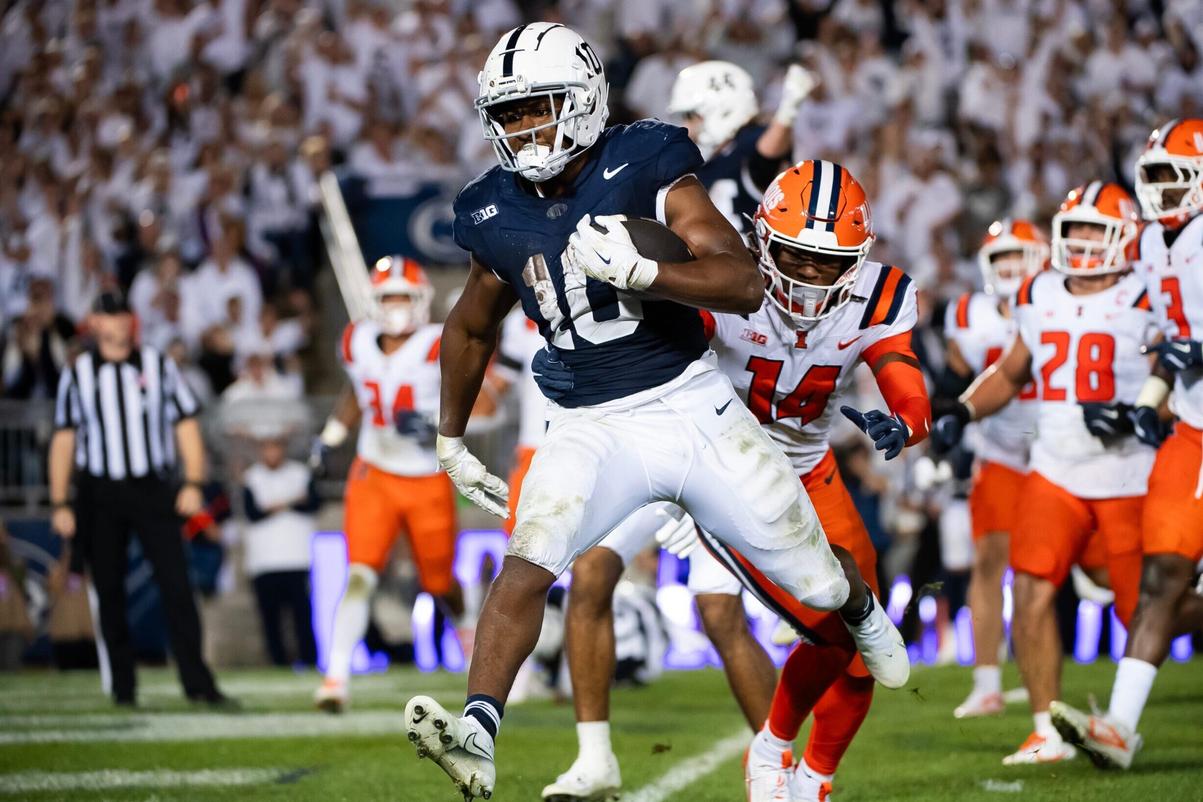 2 Penn State Football Game Balls, MVP From Win Over Illinois