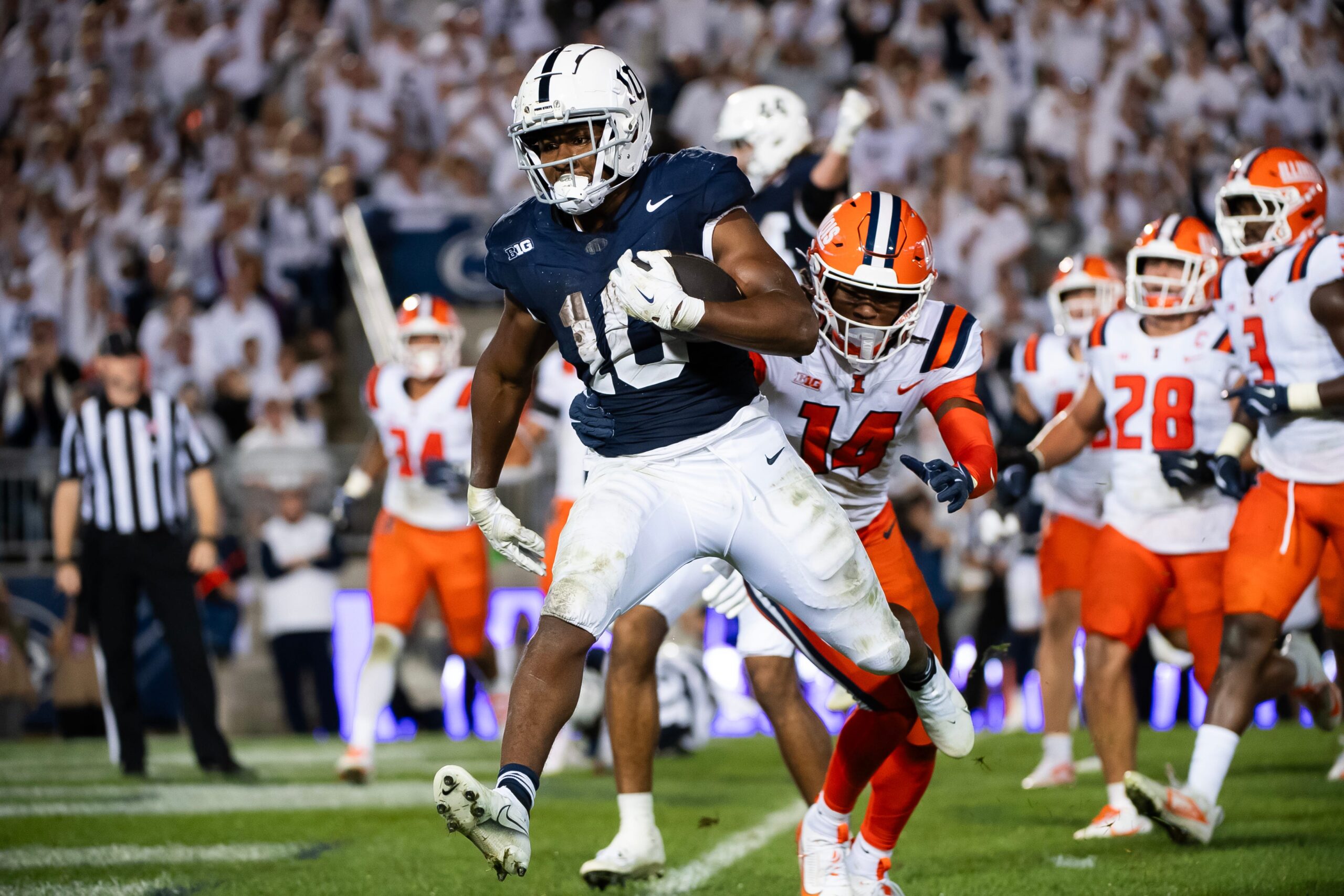 Nick Singleton, Penn State Football