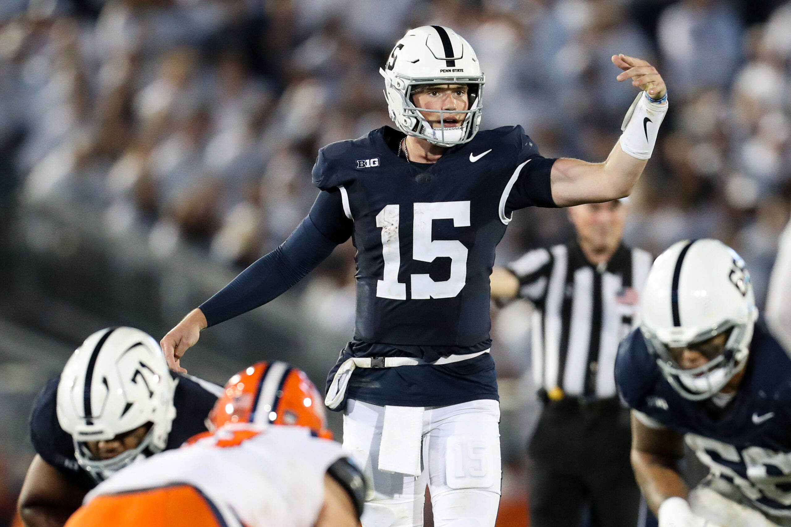 Penn State Football: Will Drew Allar Stay or Go? Mid-Season NFL Draft Predictions For Nick Singleton, Omari Evans, More