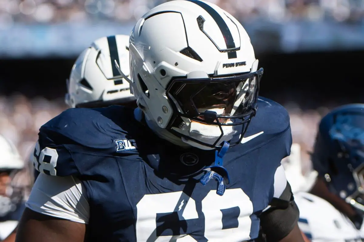 Penn State offensive lineman Anthony Donkoh could follow James Franklin to Virginia Tech.
