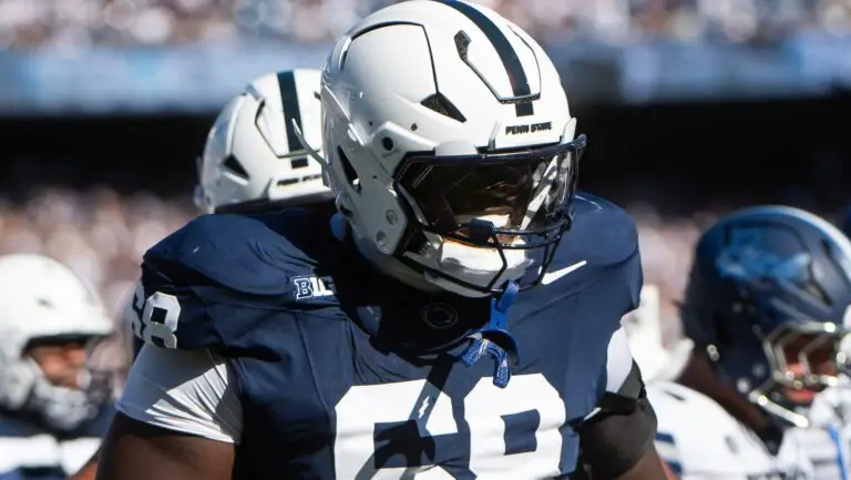 Penn State offensive lineman Anthony Donkoh could follow James Franklin to Virginia Tech.
