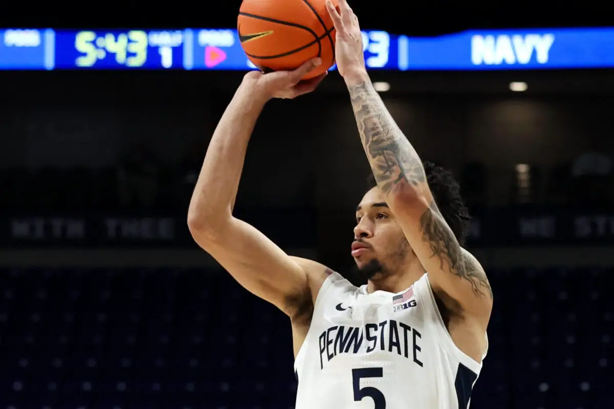 Penn State Basketball PG Freddie Dilione V vs. Navy