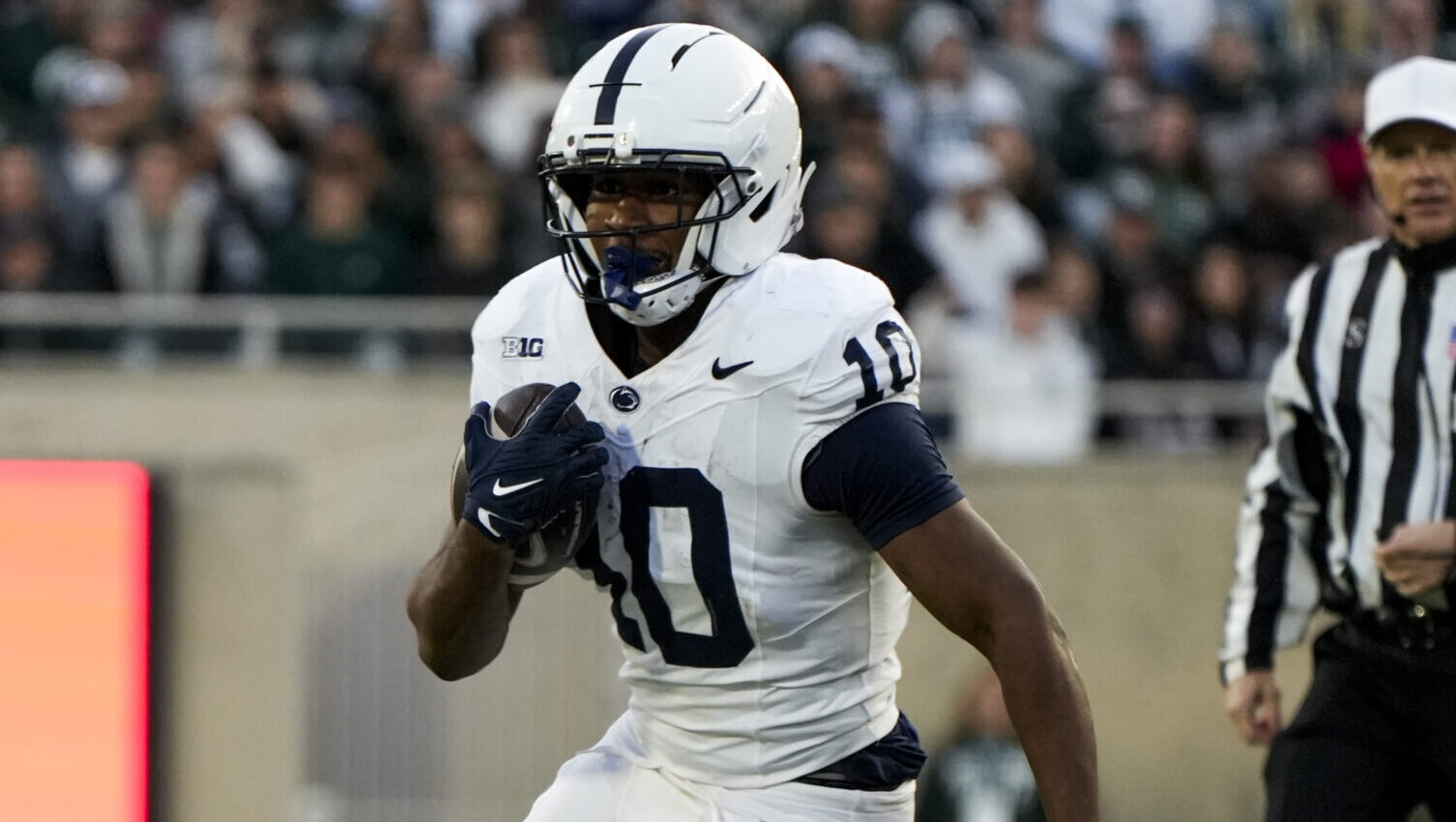 Penn State running back Nick Singleton is heating up down the stretch.