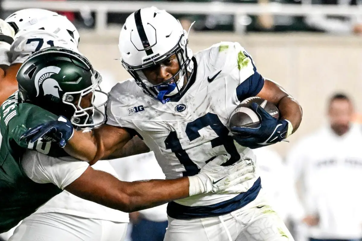 Penn State Football running back Kaytron Allen is within striking distance of the program record for rushing yards.
