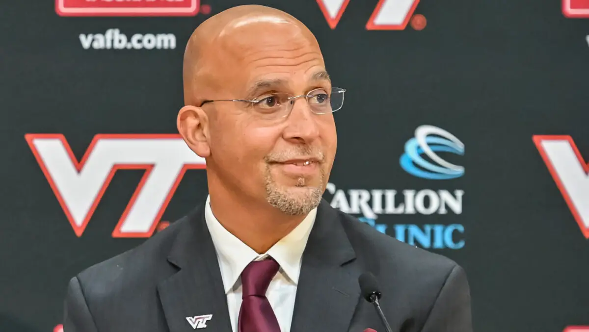 James Franklin speaks at Virginia Tech after Penn State firing