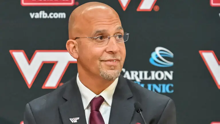 James Franklin speaks at Virginia Tech after Penn State firing