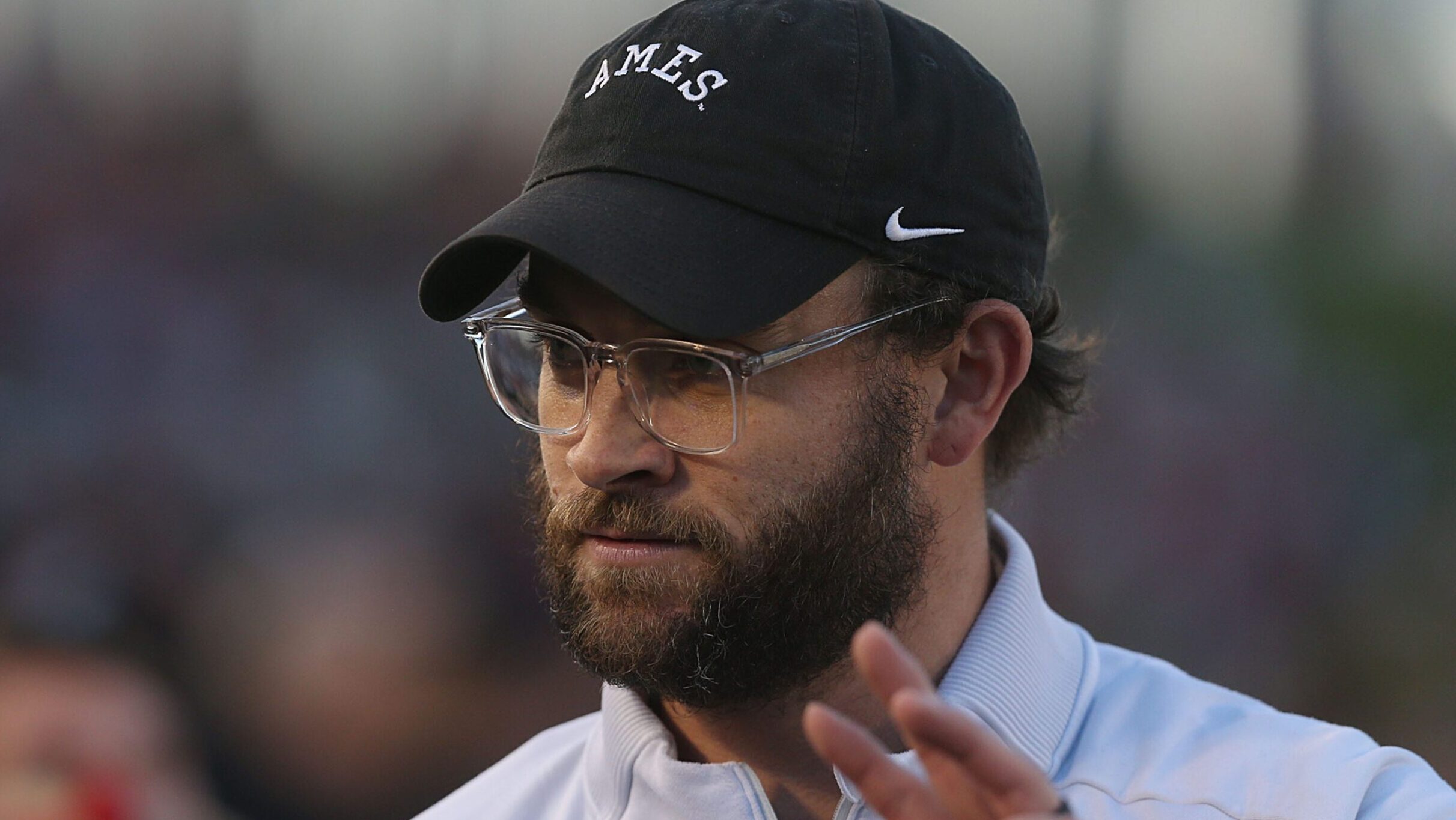 Penn State's new offensive coordinator Taylor Mouser, OL coach Ryan Clanton, and DB coach Deon Broomfield