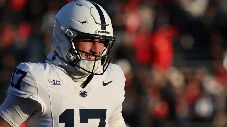 Penn State QB Ethan Grunkemeyer in action during a three-game winning streak
