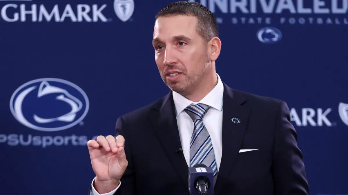 Penn State football head coach Matt Campbell is getting to work on the recruiting trail.