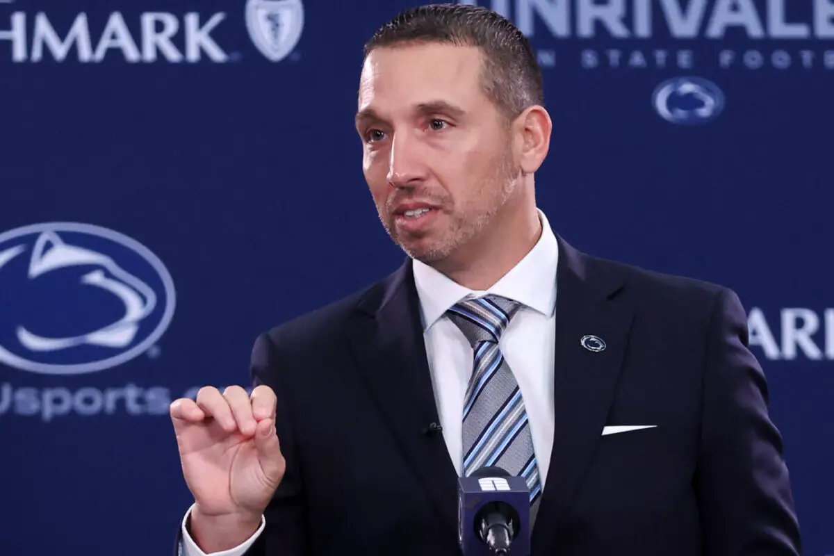 Penn State football head coach Matt Campbell is getting to work on the recruiting trail.