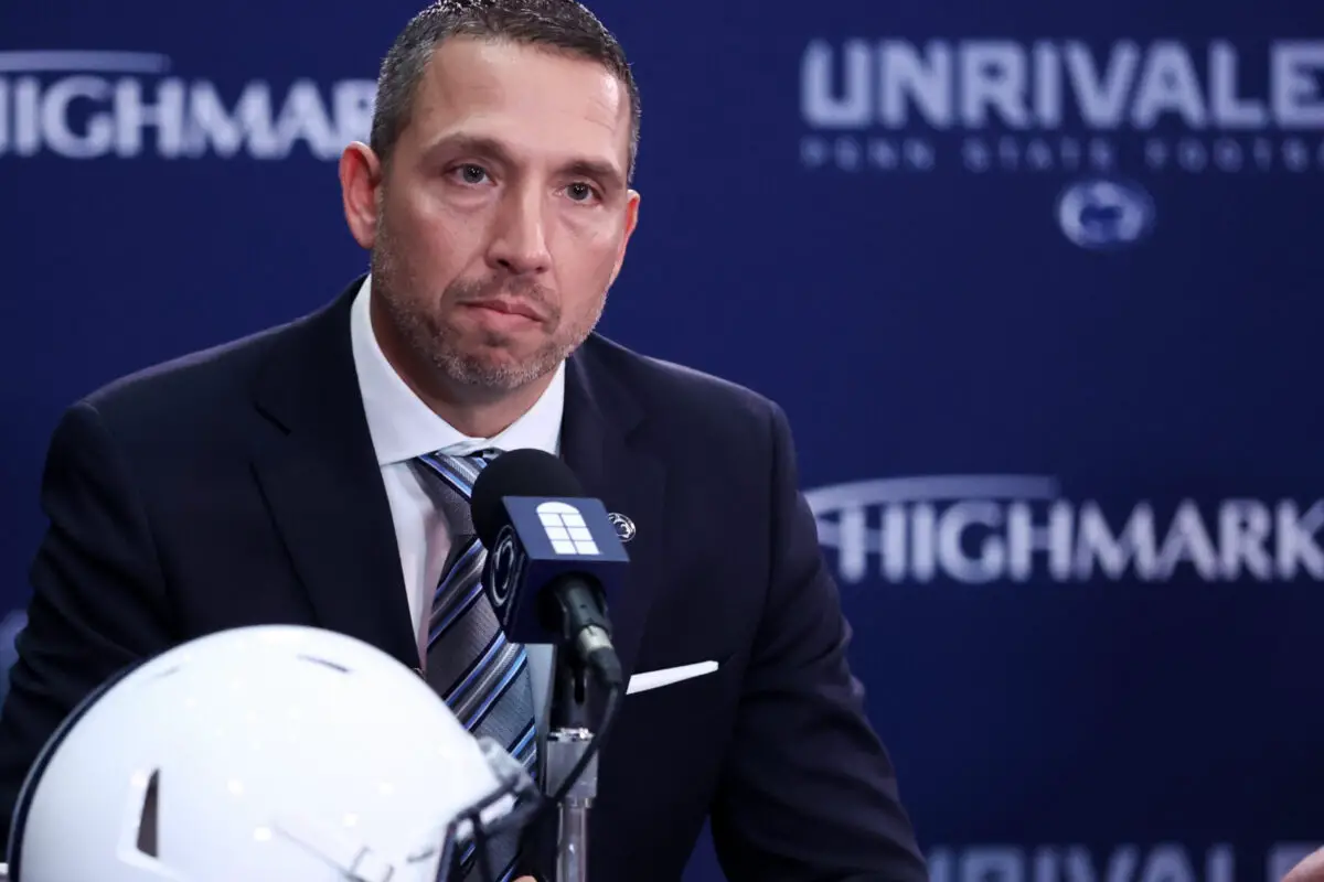 Matt Campbell Penn State football coach focused on the NCAA transfer portal