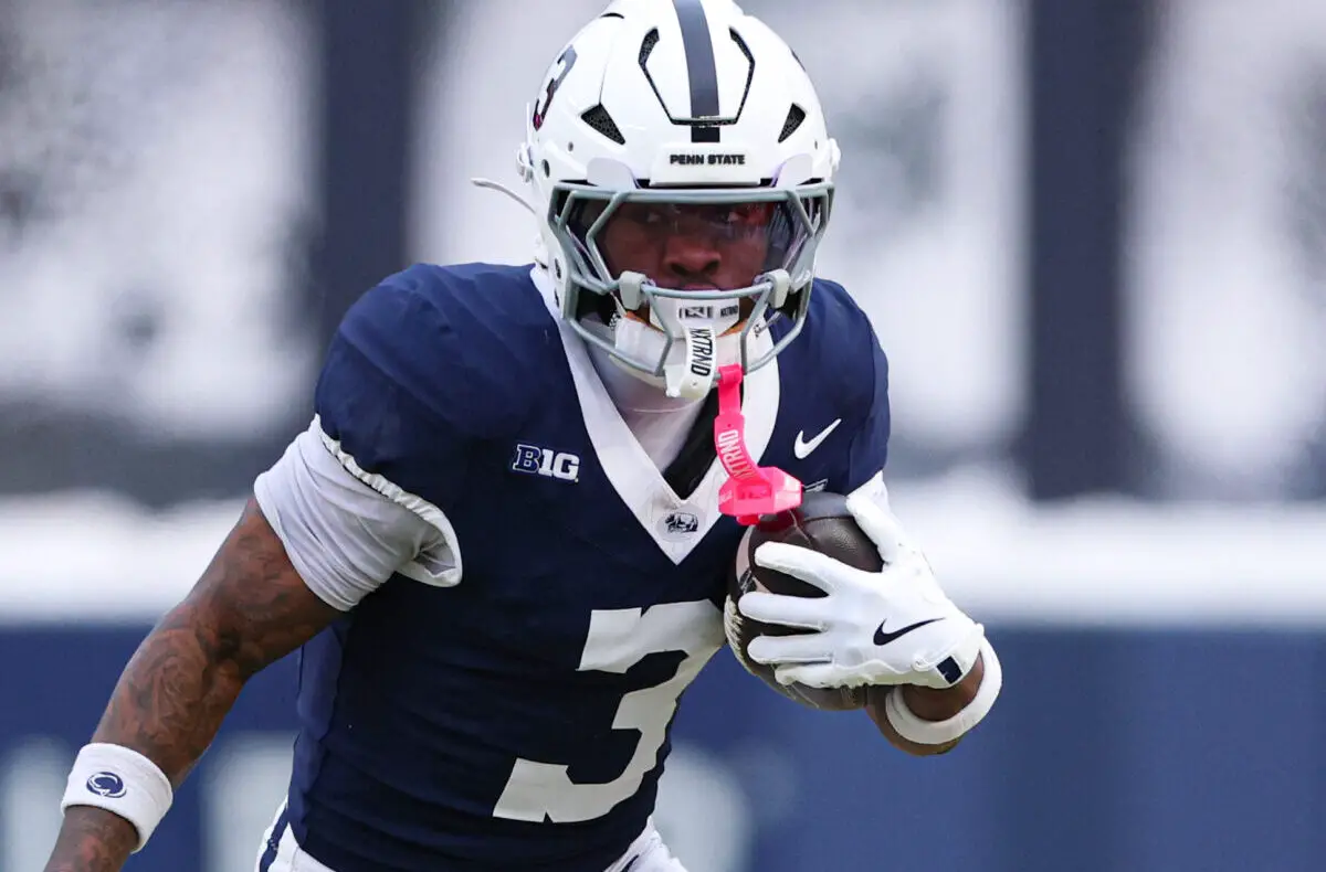 Penn State wide receiver Koby Howard flashed in the Pinstripe Bowl, what he's capable of with more consistent playing time.