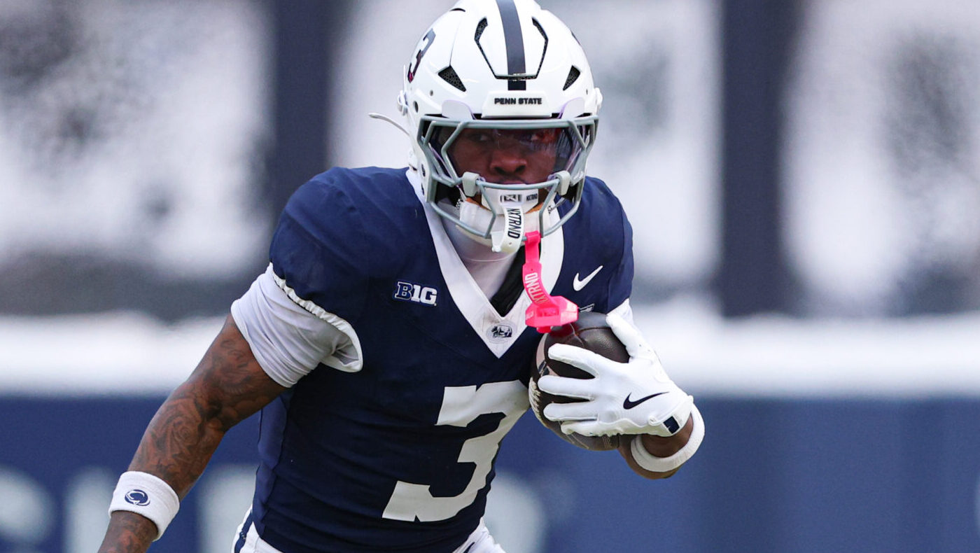 Penn State wide receiver Koby Howard flashed in the Pinstripe Bowl, what he's capable of with more consistent playing time. 