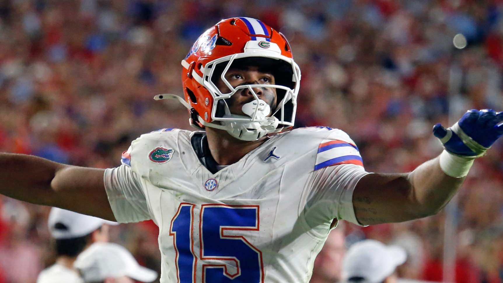 Jayden Woods Florida defensive end transfer porta